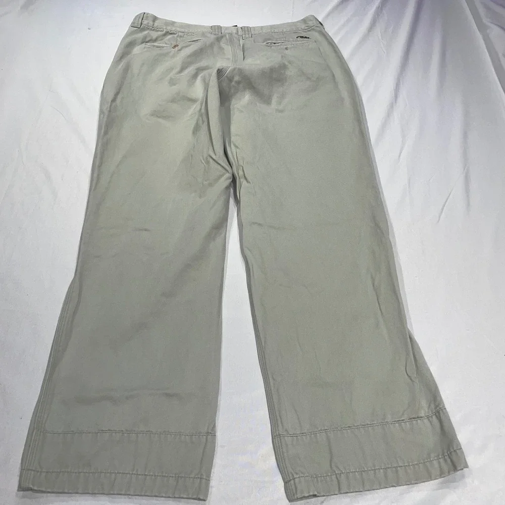 Mountain Khakis Teton Twill Pants Mens 38x32 Khaki Tan Cotton Straight Leg Chino